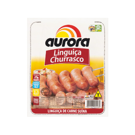 LINGUIÇA DE CARNE SUÍNA PARA CHURRASCO AURORA