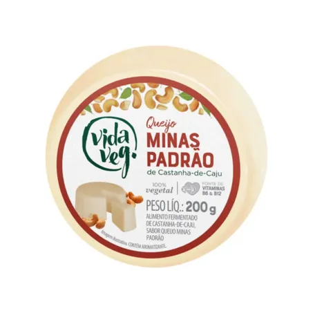QUEIJO DE CASTANHA DE CAJU MINAS PADRAO 200G - VID