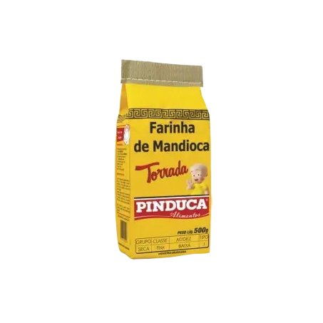 Farinha de mandioca torrada pinduca 500g