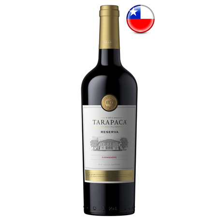 VINHO CHILE TARAPACA RESERVA CARMENERE 750ML