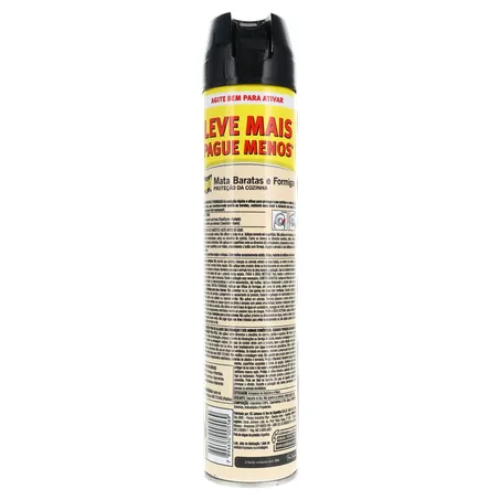 INSETICIDA AEROSSOL RAID MATA BARATAS E FORMIGAS 420ML LEVE MAIS PAGUE MENOS 360-2