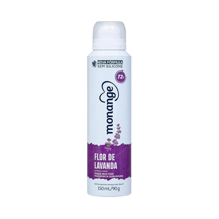 Desodorante monange flor de lavanda 150ml