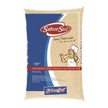 ARROZ SABOR SUL 1KG PARBOILIZADO