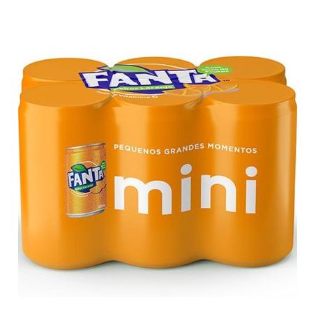 Refrigerante FANTA LT 220ML LARANJA CX 6UN