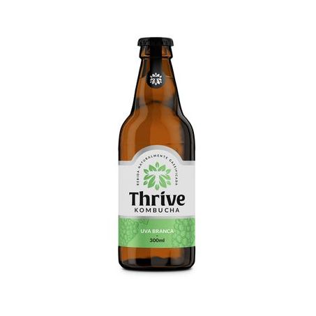 Kombucha Thrive Uva Branca 300ML