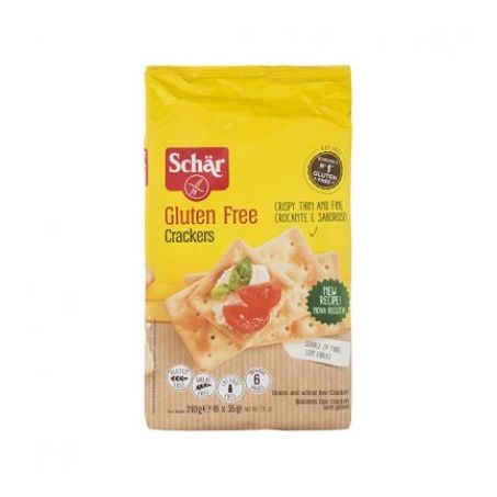 BISCOITO SCHAR CRACKERS SEM GLÚTEN SEM LACTOSE 210G