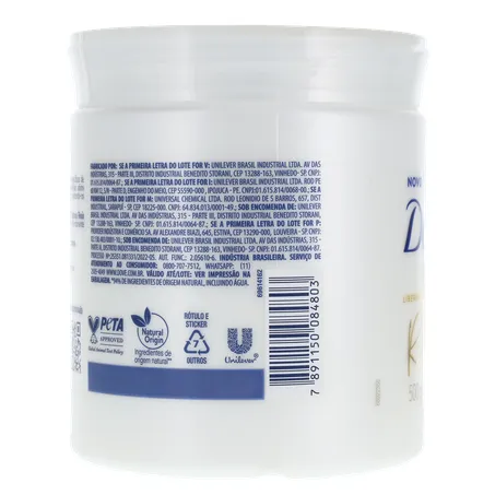 Máscara de Tratamento Texturas Reais Ondulados, Cacheados e Crespos Azeite de Oliva Dove 500G 360-24