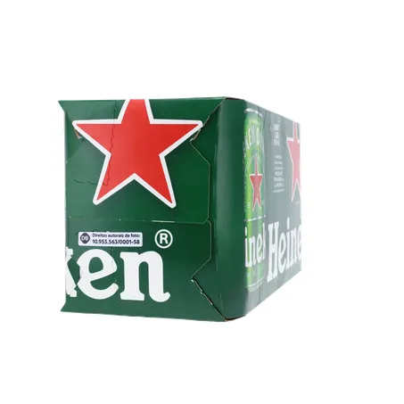 Cerveja Lager Heineken Puro Malte Lata 269ml - Pacote com 8un - 2.1lt 360-29