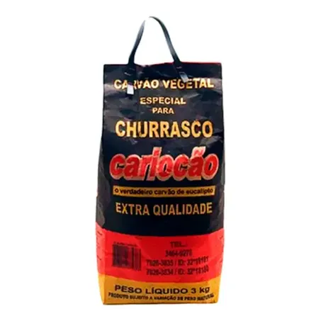 Carvao carbomar 3kg