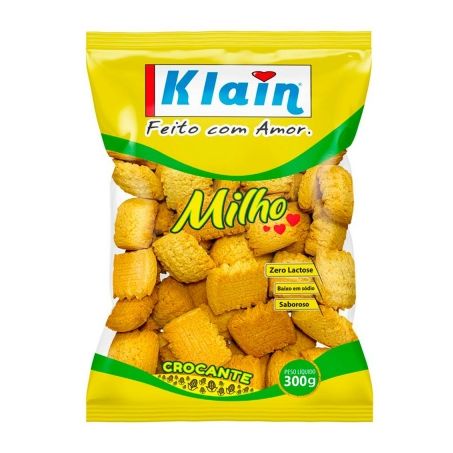 Biscoito klain milho 240g