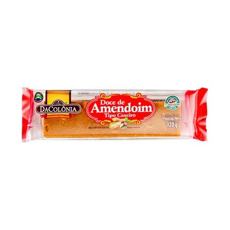 DOCE DE AMENDOIM CASEIRO DA COLONIA 120G