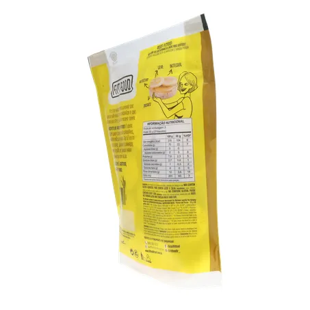 Biscoito de Arroz Fit Food Quinda Integrais e Linhaça Sachê 90gr 360-23