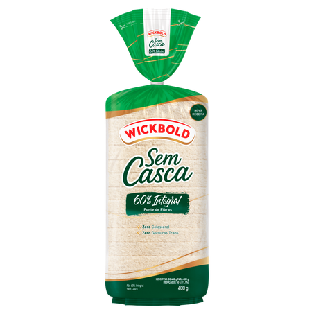 PAO FONTE DE FIBRAS WICKBOLD 450G SEM CASCA