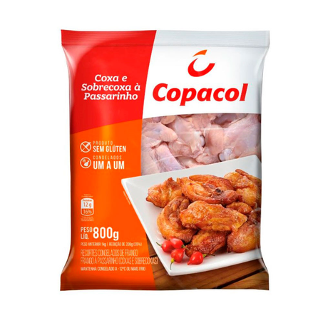 Coxa e Sobrecoxa a Passarinho Congelada 800G