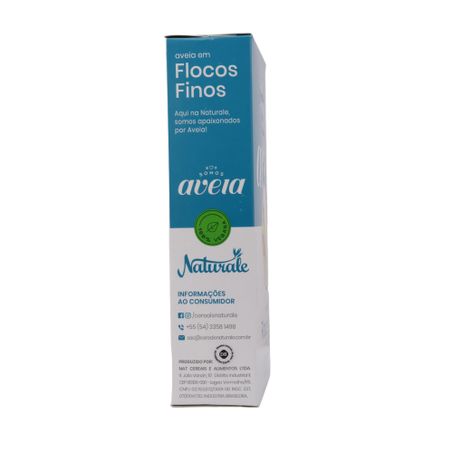 Aveia naturale flocos finos 170g 360-46