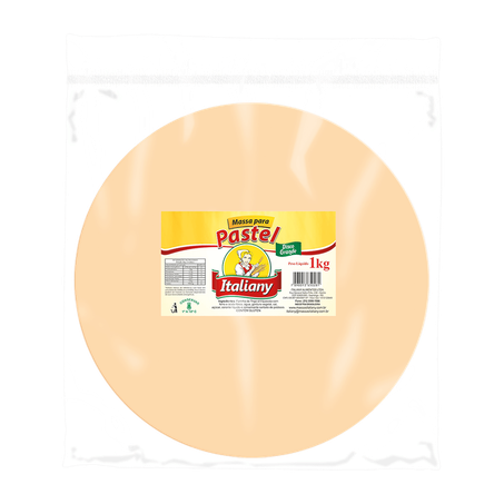 Massa para pastel Italiany disco grande 1kg