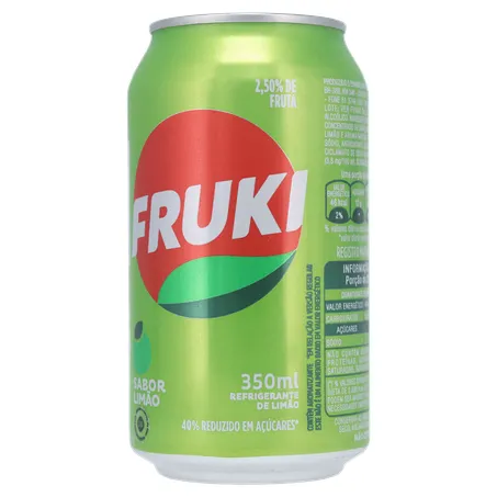 BEBIDA FRUKI SABOR LIMÃO LATA 350ML 360-17