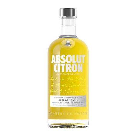 Vodka absolut citron 750ml