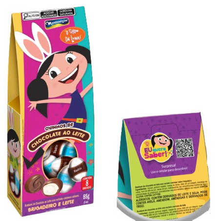 Chocolate Montevergine Show Da Luna Sortidos 85G
