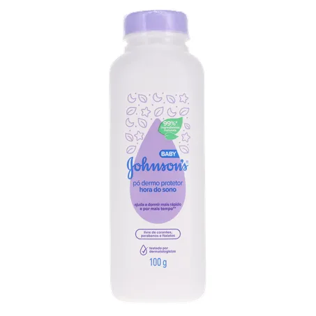Talco Protetor Johnsons Baby Hora do Sono 100g
