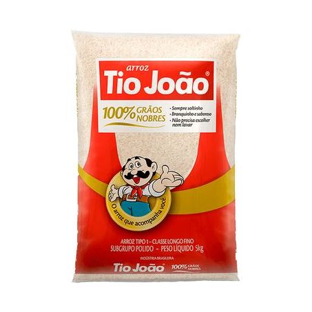 Arroz Branco Tio João T1 5KG