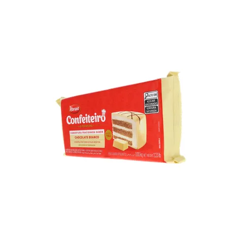 Cobertura harald confeiteiro branco pacote 1.01 kg 360-5