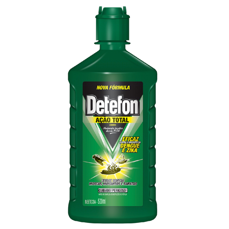INSETICIDA DETEFON AÇÃO TOTAL LÍQUIDO 500ML