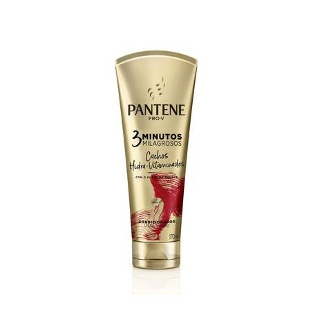 Condicionador Pantene 3 Minutos Cachos Hidra Vitaminados 170ml