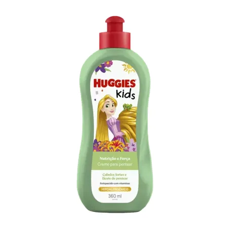 CREME P/PENTEAR KIDS NUTRICAO FORCA HUGGIES 360 ML