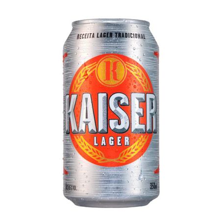Cerveja Kaiser 350ml Lata 