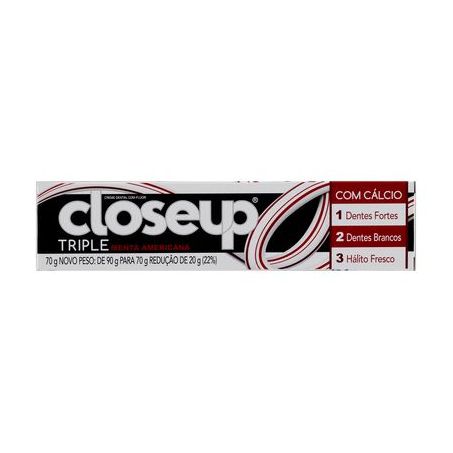 CLOSE UP CREME DENT TRIPLE AMERICANO 70G