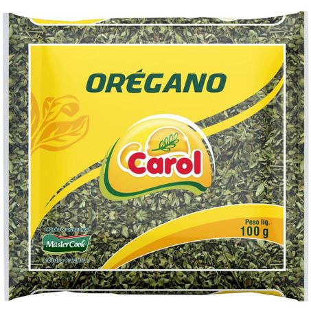Orégano carol master cook pacote 100g