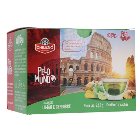 Cha chileno pelo mundo coliseu 22g 360-34