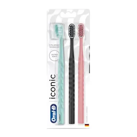 Escova Dental Oral b 3un Iconic Ultramacia