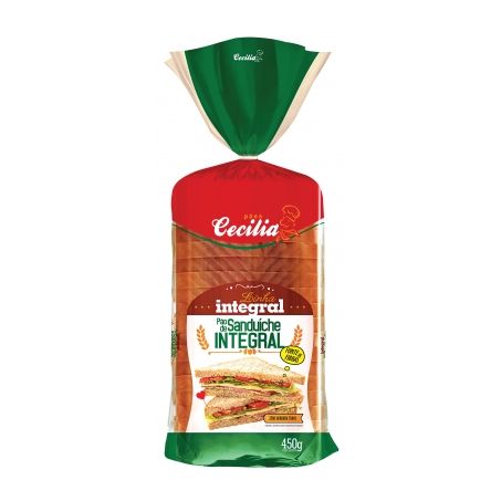Pao De Forma Integral Cecilia 450G