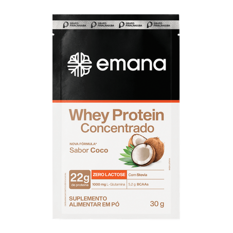 Whey Protein Coco em Pó Emana 30g 360-4