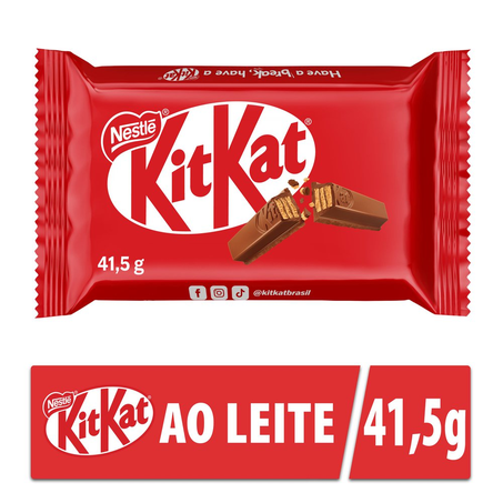 Chocolate Nestlé KitKat Ao Leite 41,5G