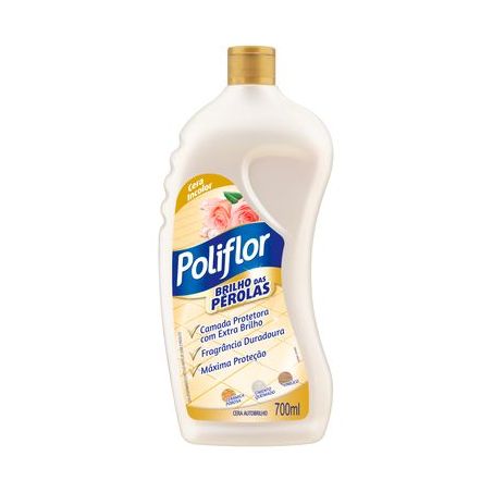 Cera líquido Poliflor Brilho Perolas 700ml
