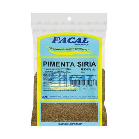 Pimenta-síria Pacal Pacote 10G