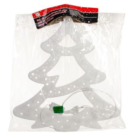 ENFEITE NATAL ARVORE NATAL 35 LEDS COLORIDO 21026  360-1