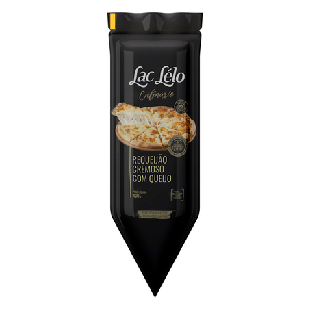 Requeijão Cremoso Lac Lelo Tradicional Bisnaga 400G