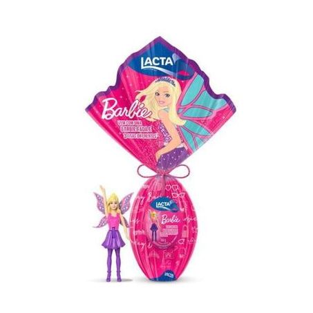 Ovo pascoa lacta barbie 166g