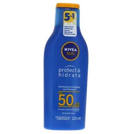 PROTETOR SOLAR NIVEA SUN PROTECT&HIDRATA FPS50 125ML 360-35