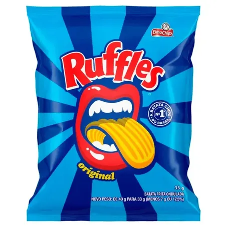Elma Chips Batata Ruffles Original 33G