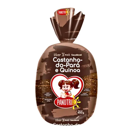 PAO CASTANHA PARA QUINOA INTEG PANUTRIR 450G