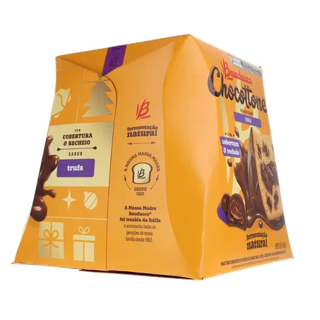 PANETTONE BAUDUCCO CHOCOTTONE TRUFA 500G 360-12
