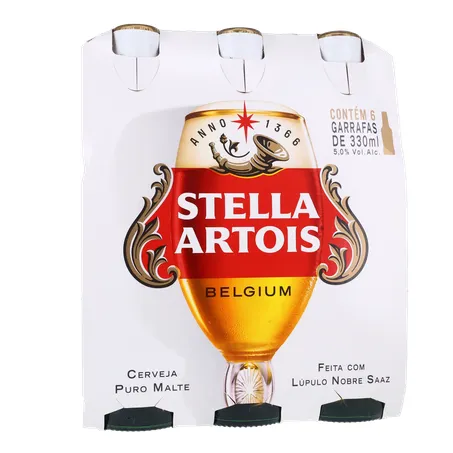 Stella Artois Cerveja Lager 330Ml Long Neck Unidade 360-35