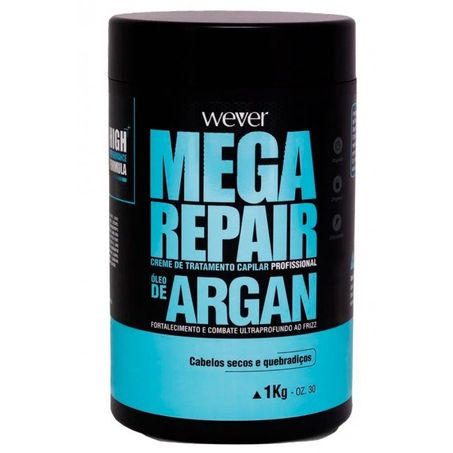 Cr Tratamento Wever 1kg Mega Repair Oleo De Argan
