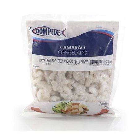 CAMARAO BOM PEIXE DESC CONG 250G
