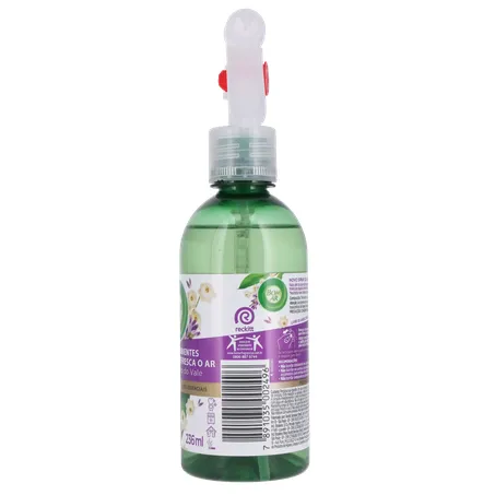 Neutralizador de Odores Bom Ar Lavanda & Lírio Feito com Óleos Essencias Frasco Borrifador 236ml 360-9